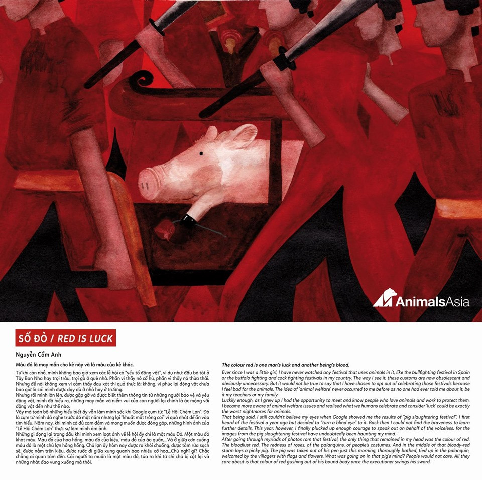 Trao giải cuộc thi vẽ tranh về phúc lợi động vật ảnh 2