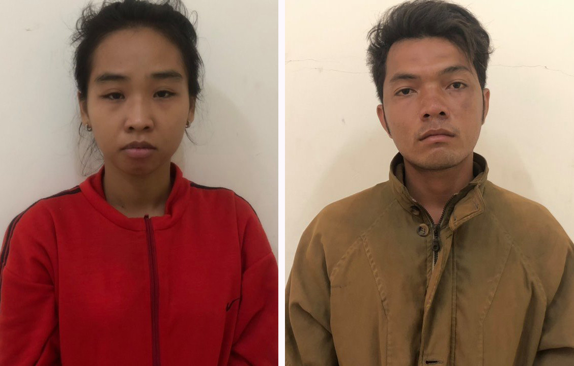 Bắt cặp vợ chồng hờ chở theo 2 đứa trẻ vẫn cướp giật dây chuyền trong hẻm ảnh 1