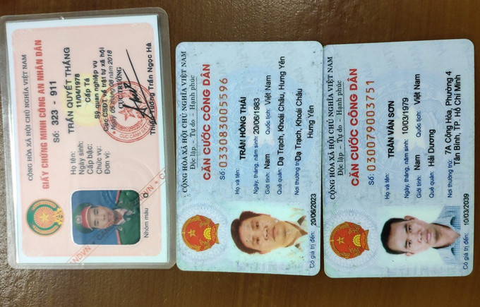 Giả cán bộ Cục Cảnh sát hình sự vào nhà dân đọc lệnh bắt người ảnh 2