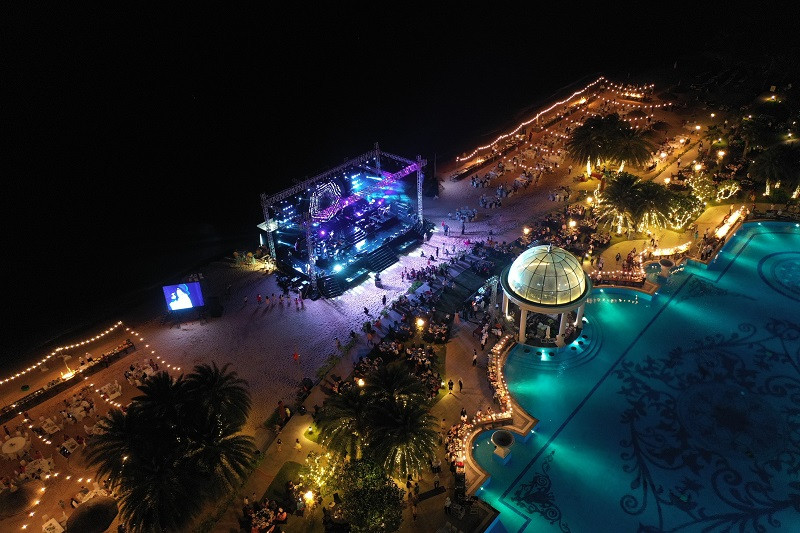 Rực rỡ lễ hội pháo hoa đón năm mới tại Dạ tiệc Vinpearl ba miền ảnh 2