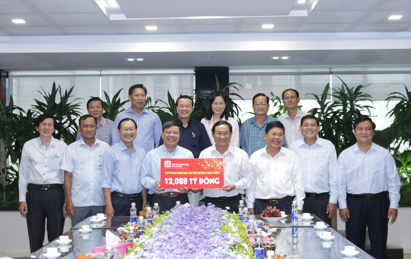 Sao Mai trao tài trợ cho An Giang chào xuân Tân Sửu ảnh 3