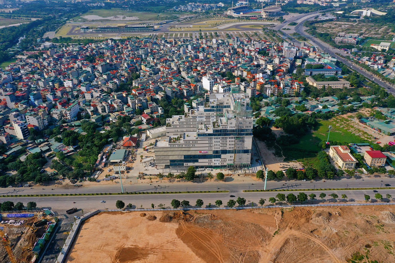 Quận Nam Từ Liêm sắp có thêm bệnh viện 5 sao hơn 2000 tỷ và công viên 14ha ảnh 1