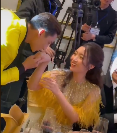 Màn 'thả thính' của Isaac khiến hoa hậu Đỗ Mỹ Linh bối rối ảnh 5