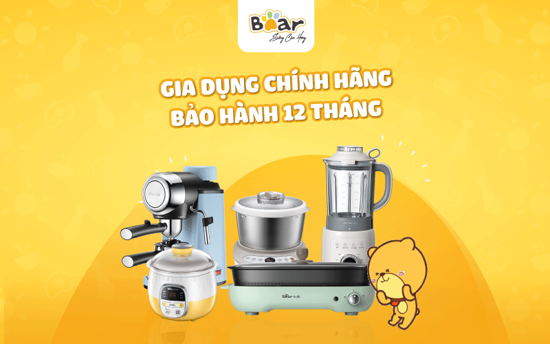 Gia dụng Bear hot top 3 Trung Quốc có đại lý chính hãng tại Việt Nam ảnh 4