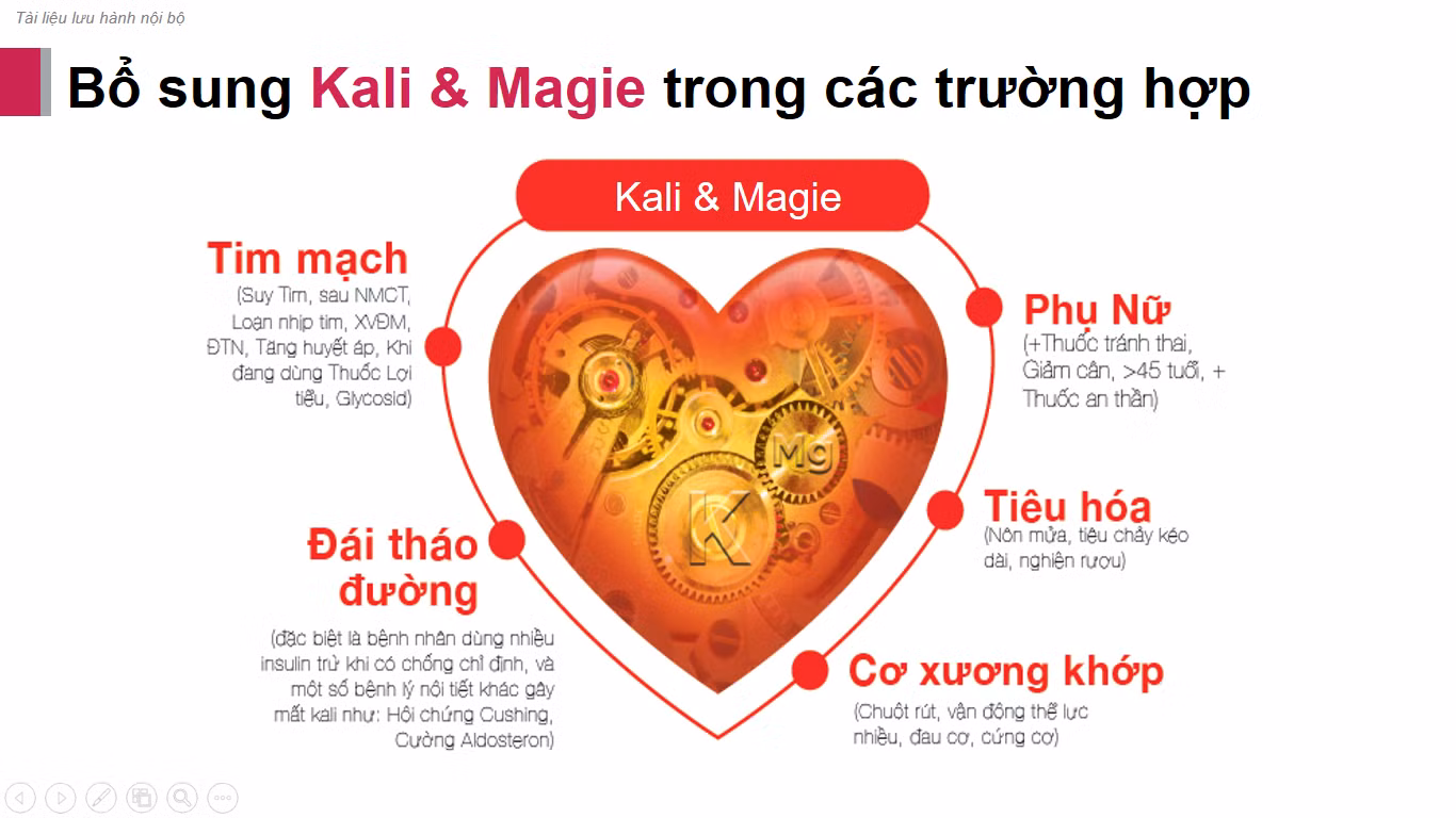 Vai trò và khuyến cáo bổ sung Kali và Magnesi cho cơ thể khỏe mạnh ảnh 2
