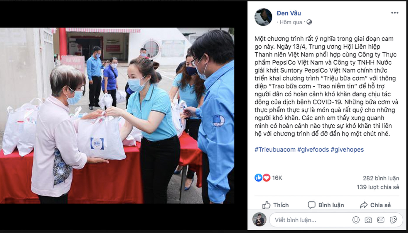 Isaac, Đen Vâu, S.T- 365daband chia sẻ 'Triệu bữa cơm' giúp người nghèo ảnh 9