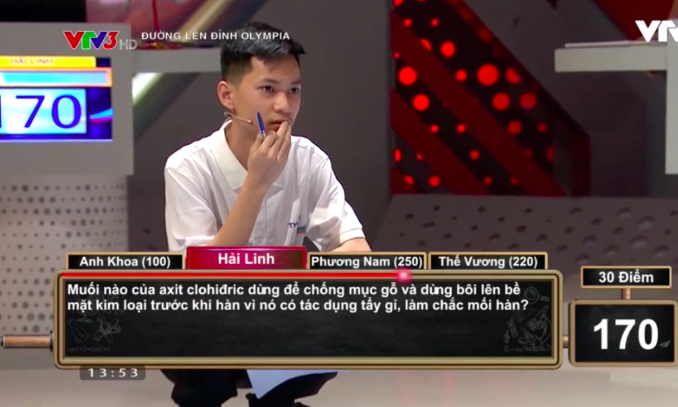 Nam sinh ước mơ làm nhà môi trường học nhất Đường lên đỉnh Olympia ảnh 1