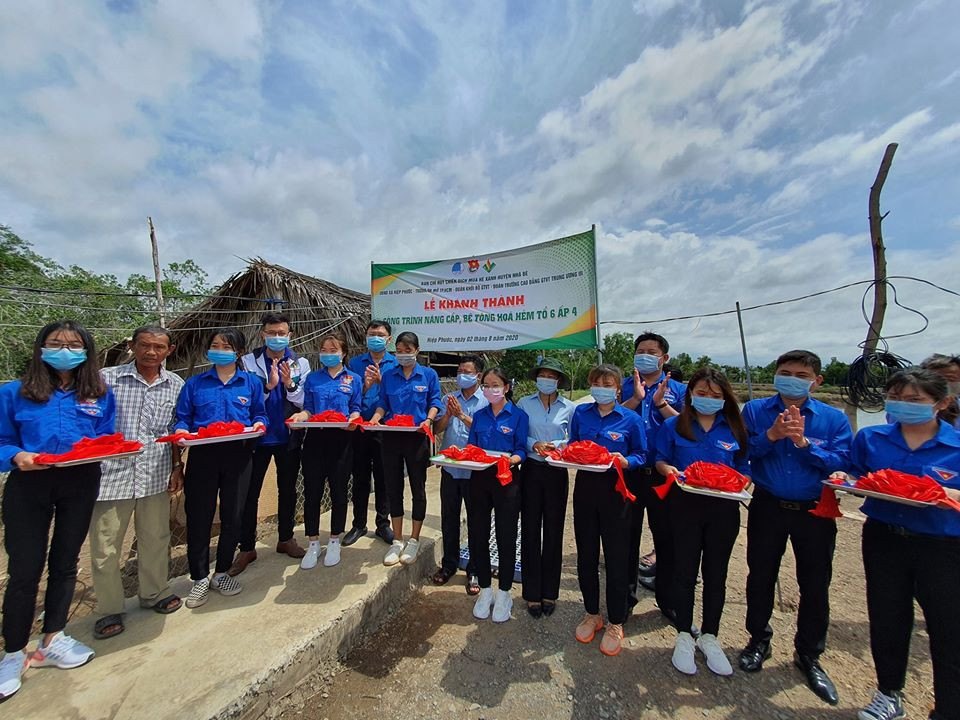 TP. HCM: Chiến sĩ “Mùa Hè Xanh” tham gia xây dựng nông thôn mới ảnh 3