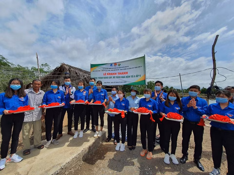 TP. HCM: Chiến sĩ “Mùa Hè Xanh” tham gia xây dựng nông thôn mới ảnh 3