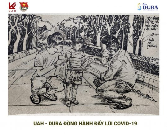 Sinh viên Đại học Kiến trúc TP.Hồ Chí Minh chung tay đẩy lùi dịch COVID-19 ảnh 3