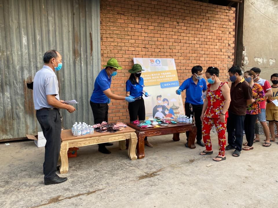 Sinh viên tỉnh Đồng Nai với nhiều hoạt động phòng chống dịch COVID-19 ảnh 5