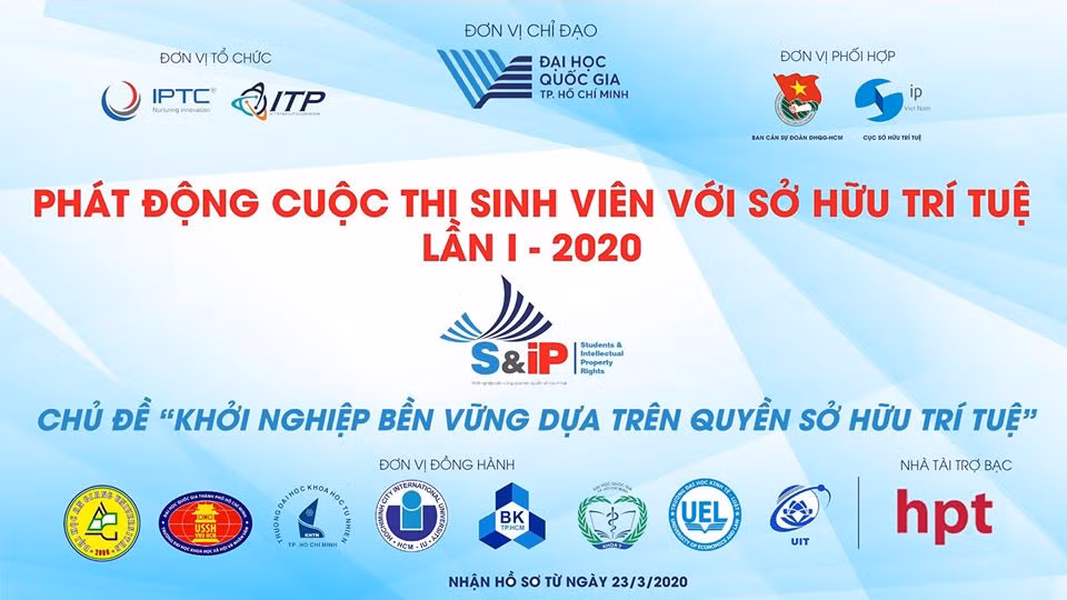 Có gì hấp dẫn ở cuộc thi “Sinh viên với sở hữu trí tuệ lần I - Năm 2020“? ảnh 1