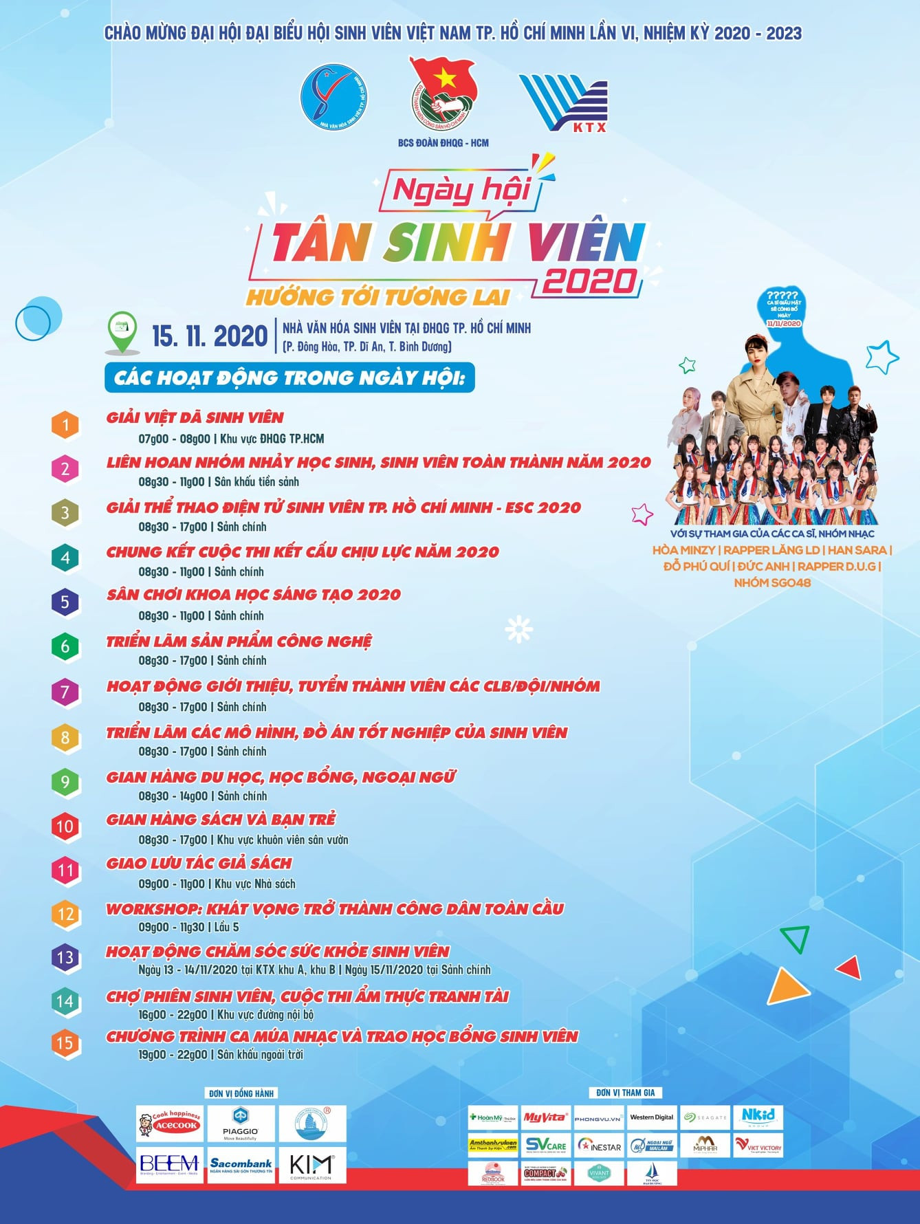 Nhiều thú vị trong “Ngày hội Tân sinh viên - Hướng tới tương lai" năm 2020 ảnh 2