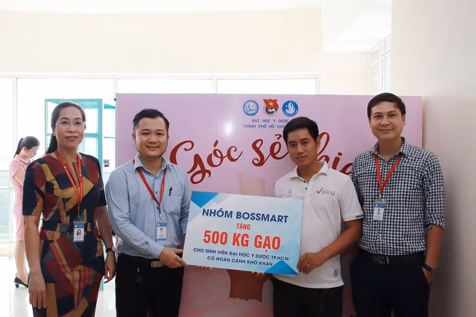 Trường ĐH Y Dược TP. HCM: “Góc chia sẻ” nhu yếu phẩm, giáo trình miễn phí cho sinh viên ảnh 3