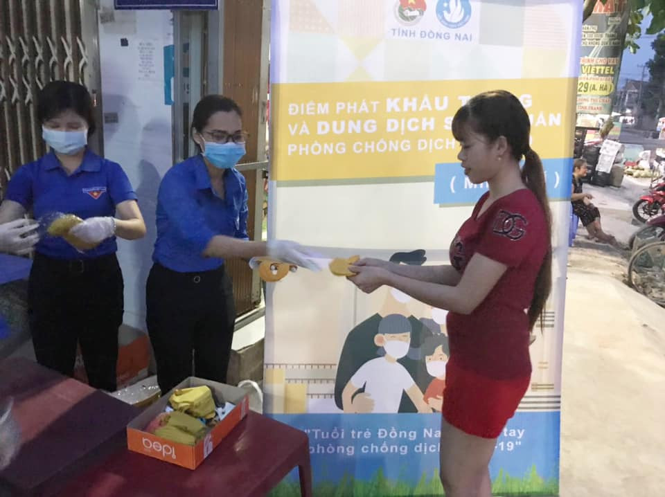 Sinh viên tỉnh Đồng Nai với nhiều hoạt động phòng chống dịch COVID-19 ảnh 8