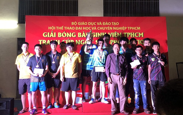 Khởi động giải Bóng bàn học sinh, sinh viên TP. HCM ảnh 1