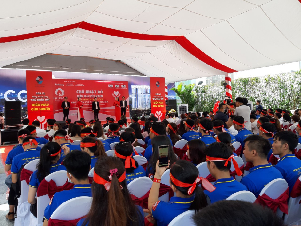 Tưng bừng ngày hội hiến máu “Chủ Nhật Đỏ” lần thứ XII, tại Bình Dương ảnh 6