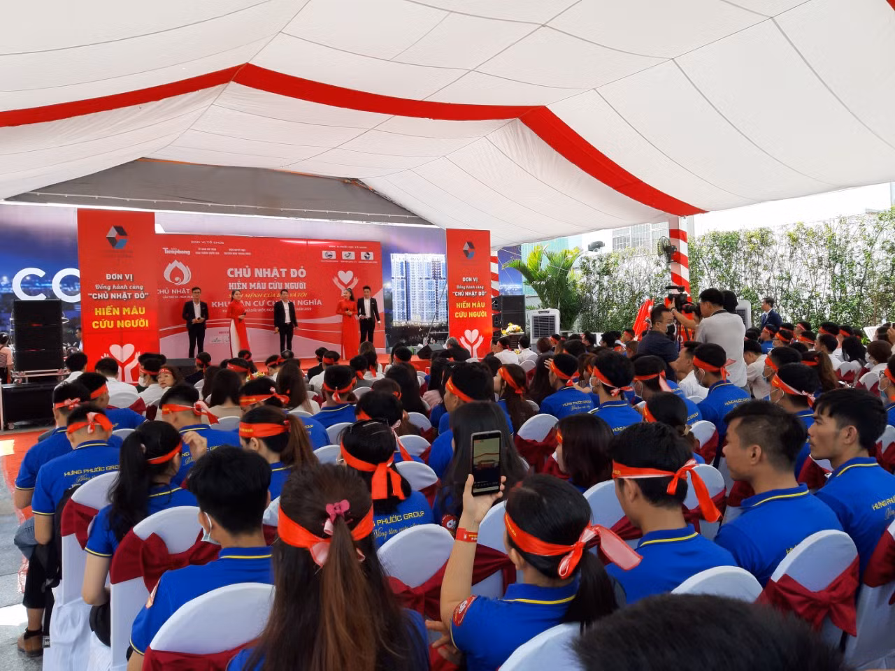 Tưng bừng ngày hội hiến máu “Chủ Nhật Đỏ” lần thứ XII, tại Bình Dương ảnh 6