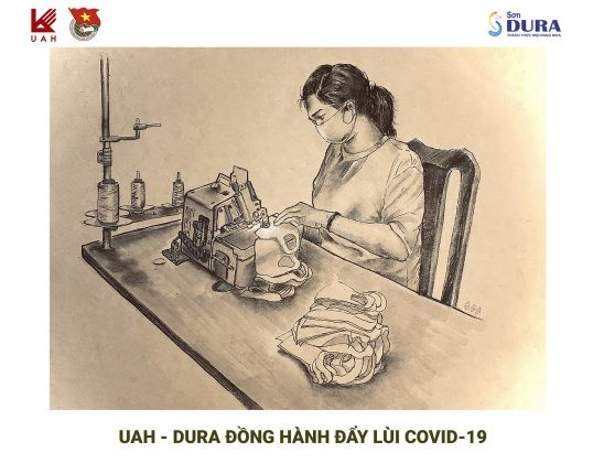 Sinh viên Đại học Kiến trúc TP.Hồ Chí Minh chung tay đẩy lùi dịch COVID-19 ảnh 4