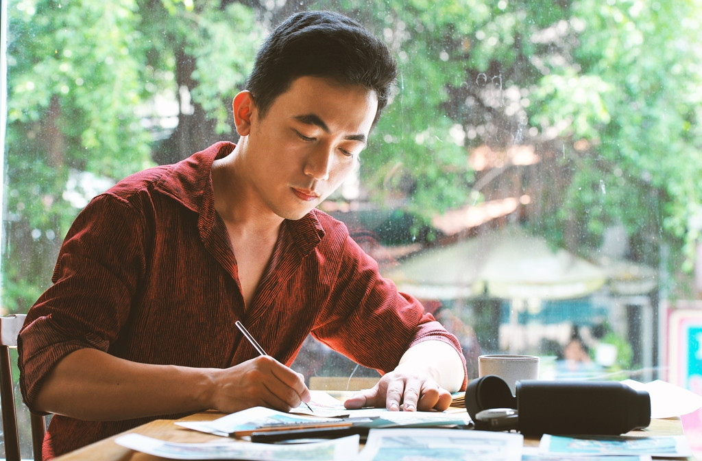 Gặp anh chàng du học sinh từng “gây bão” với bộ tranh ký họa trong khu cách ly ảnh 2