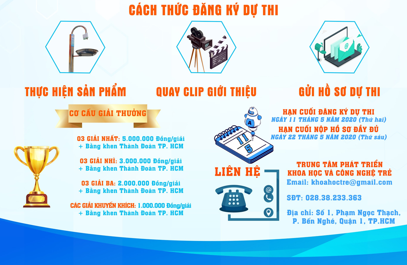 Phát động cuộc thi “Thiết kế, chế tạo máy rửa tay sát khuẩn tự động” ảnh 1