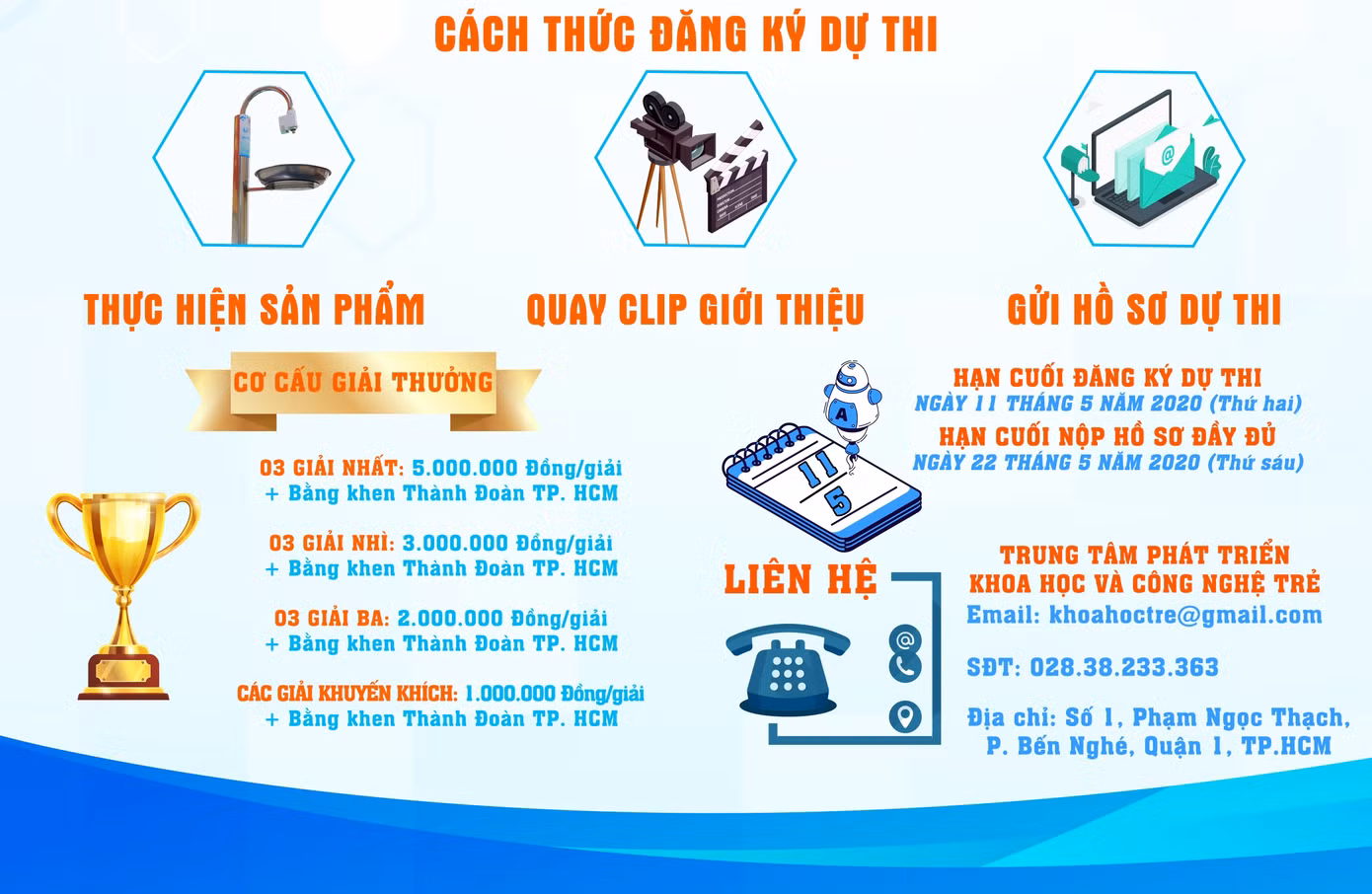 Phát động cuộc thi “Thiết kế, chế tạo máy rửa tay sát khuẩn tự động” ảnh 1