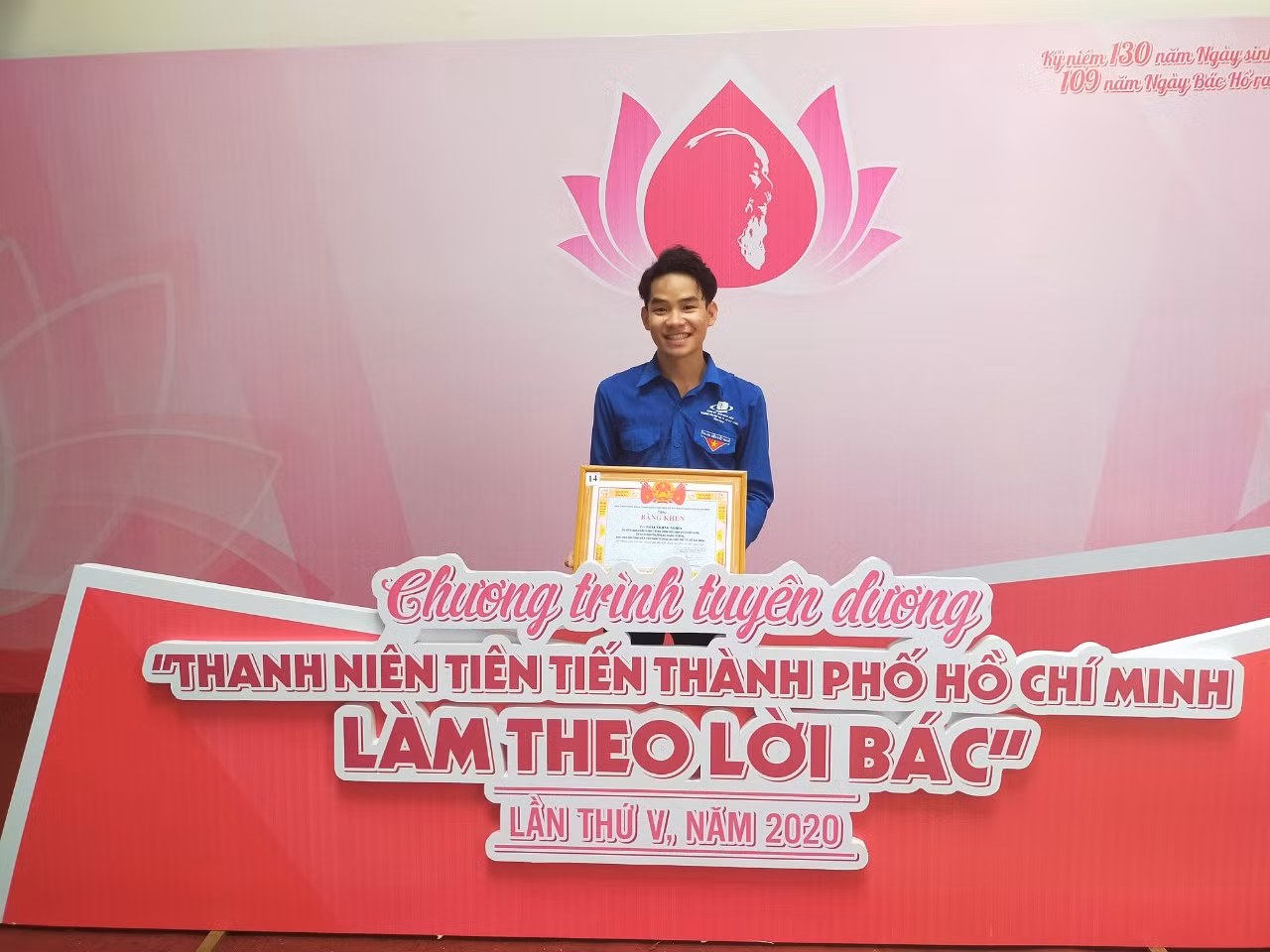 Thành Đoàn TP. HCM tuyên dương “Thanh niên tiên tiên làm theo lời Bác” lần V, năm 2020 ảnh 4