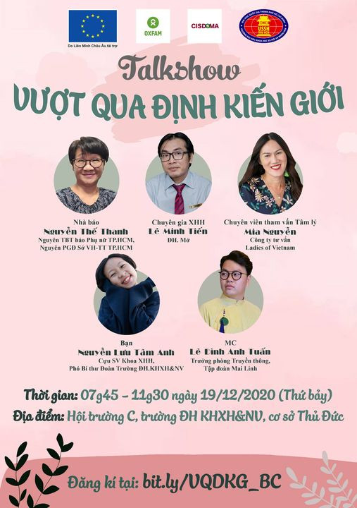Thú vị Talkshow “Vượt qua định kiến giới“ ảnh 1