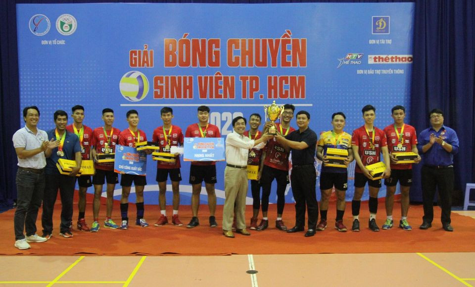 Tìm ra đội Quán quân “Giải bóng chuyền sinh viên TP.HCM 2020“ ảnh 1