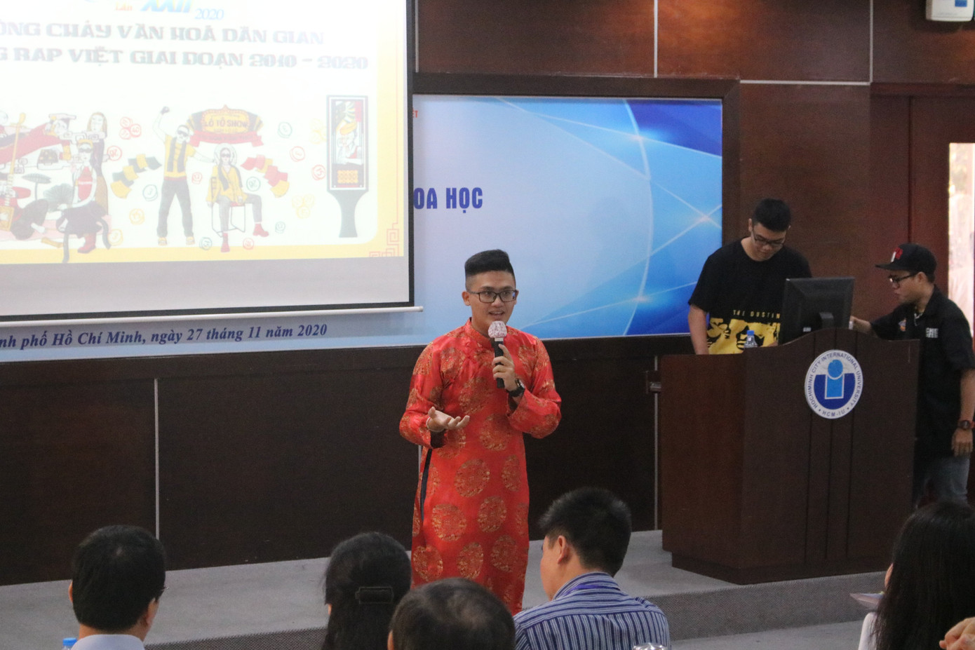 Nghiên cứu dòng chảy văn hóa dân gian trong Rap Việt giành giải Nhì Euréka ảnh 1