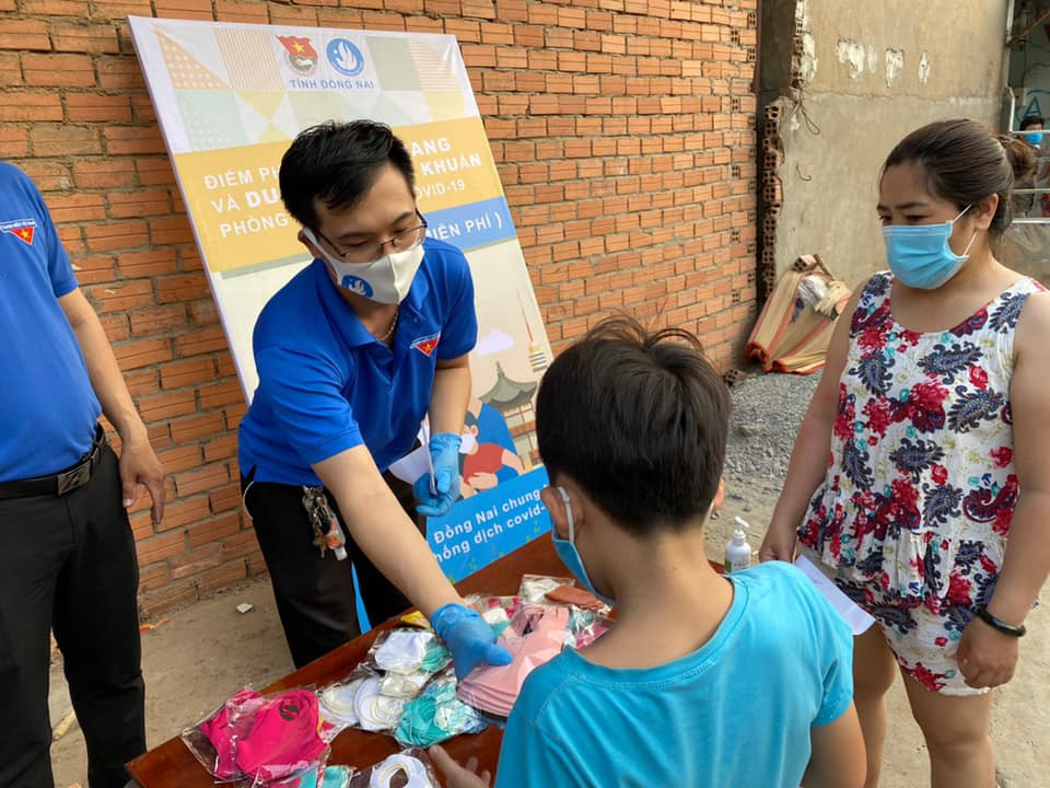 Sinh viên tỉnh Đồng Nai với nhiều hoạt động phòng chống dịch COVID-19 ảnh 2