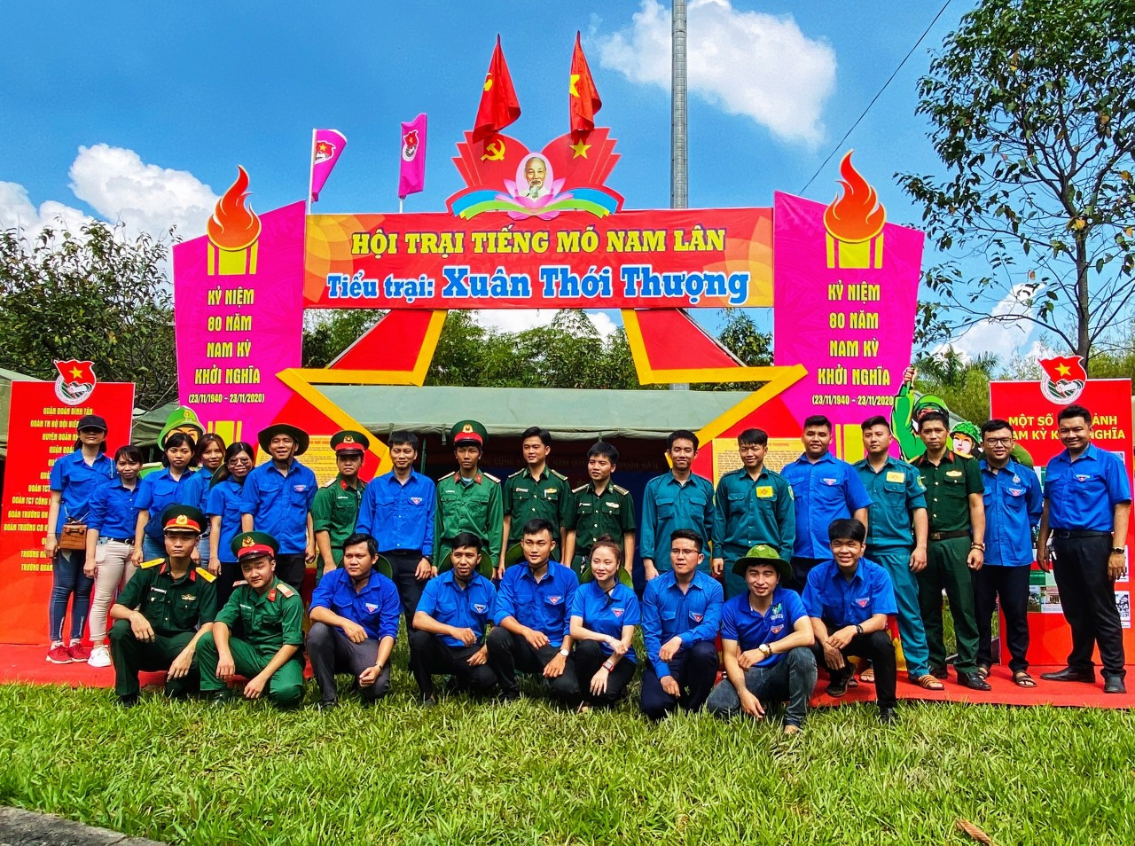 Khai mạc Hội trại truyền thống “Tiếng mõ Nam Lân” ảnh 1