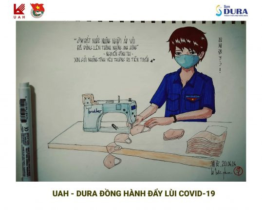 Sinh viên Đại học Kiến trúc TP.Hồ Chí Minh chung tay đẩy lùi dịch COVID-19 ảnh 5