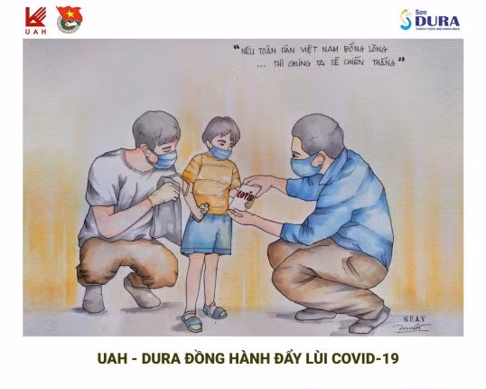 Sinh viên Đại học Kiến trúc TP.Hồ Chí Minh chung tay đẩy lùi dịch COVID-19 ảnh 6