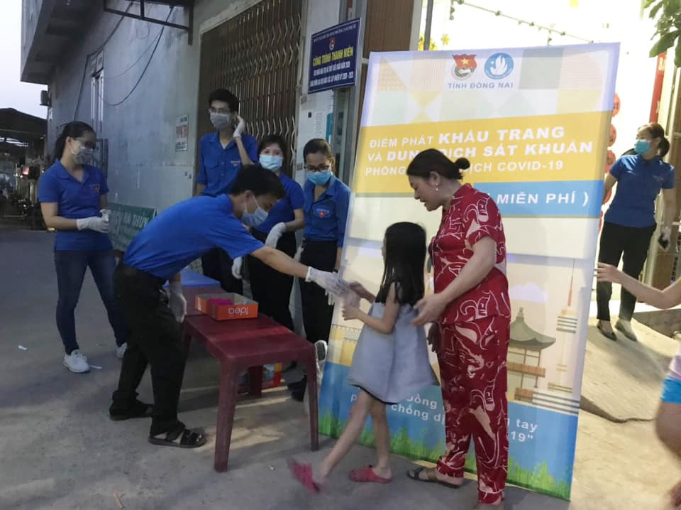 Sinh viên tỉnh Đồng Nai với nhiều hoạt động phòng chống dịch COVID-19 ảnh 9