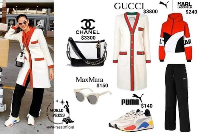 Vừa bị phạt 50 triệu ở sân bay, Hoàng Thuỳ 'chơi lớn' diện set đồ 200 triệu ở Mỹ ảnh 2