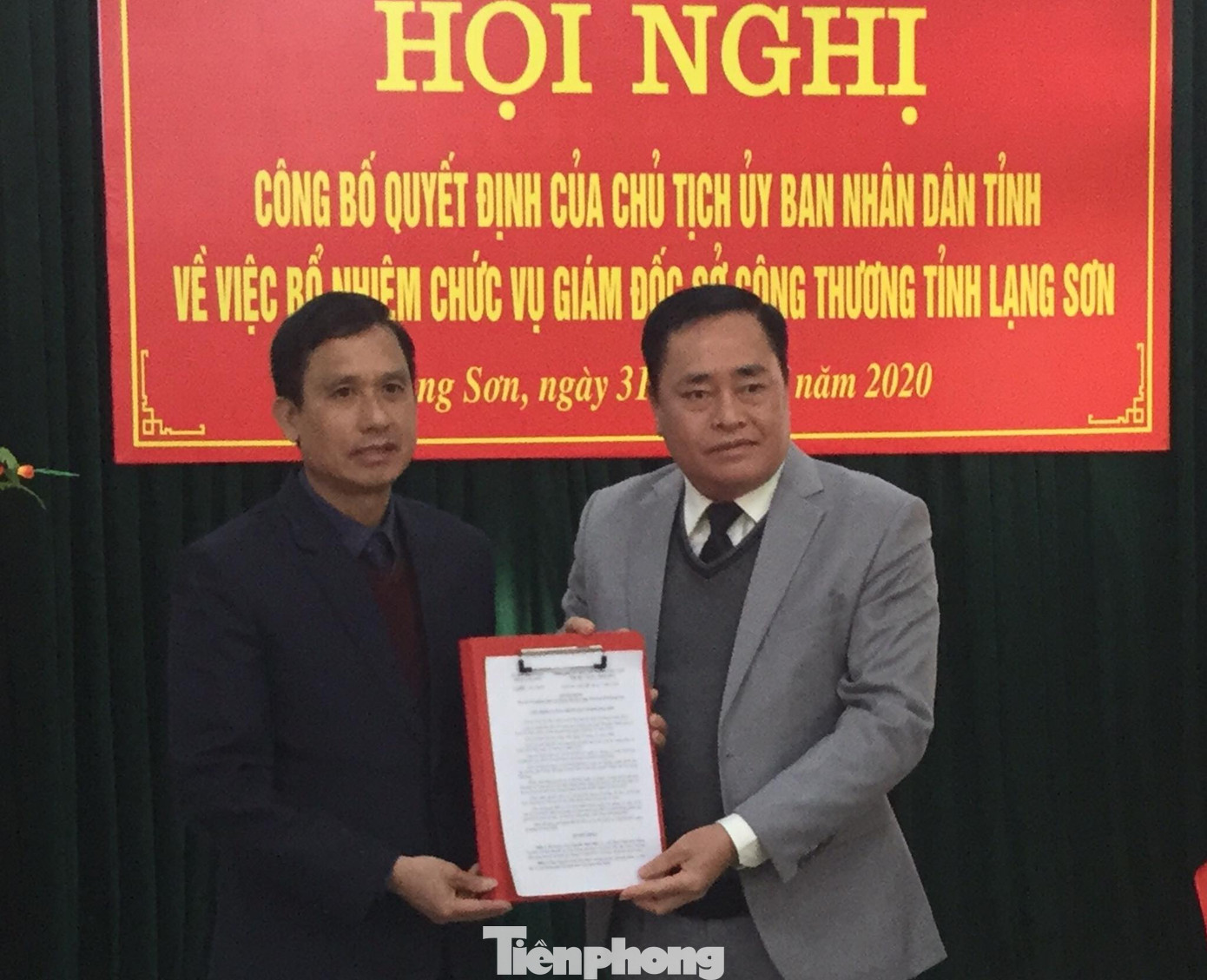 Lạng Sơn bổ nhiệm một số lãnh đạo sở, ngành ảnh 1