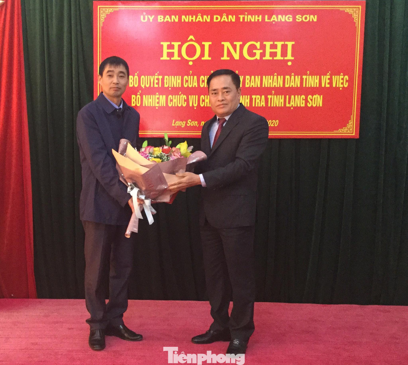 Bổ nhiệm Chánh thanh tra tỉnh Lạng Sơn ảnh 1