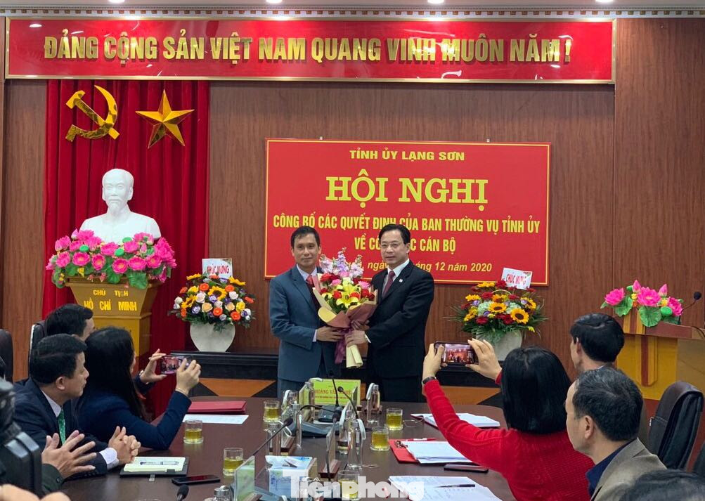 Luân chuyển, bổ nhiệm cán bộ lãnh đạo ở Lạng Sơn ảnh 1