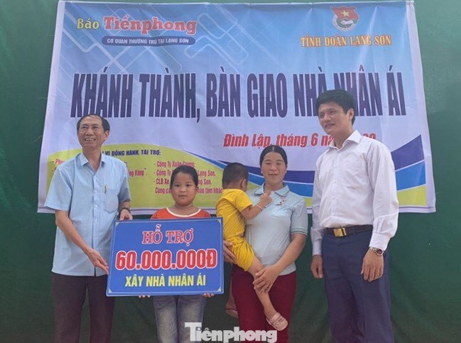 Khánh thành, bàn giao nhà nhân ái cho hộ nghèo ở biên giới Lạng Sơn ảnh 3