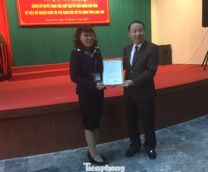 Bổ nhiệm lãnh đạo sở Xây dựng và sở Tài chính tỉnh Lạng Sơn ảnh 1