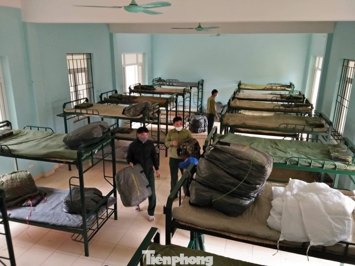 Đơn vị quân đội thứ 2 tiếp nhận người đến cách ly ở Lạng Sơn ảnh 4