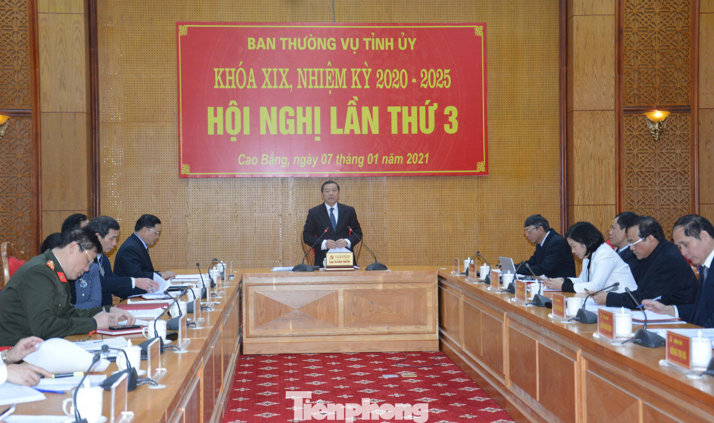 Luân chuyển, bổ nhiệm nhiều cán bộ lãnh đạo tỉnh Cao Bằng ảnh 1
