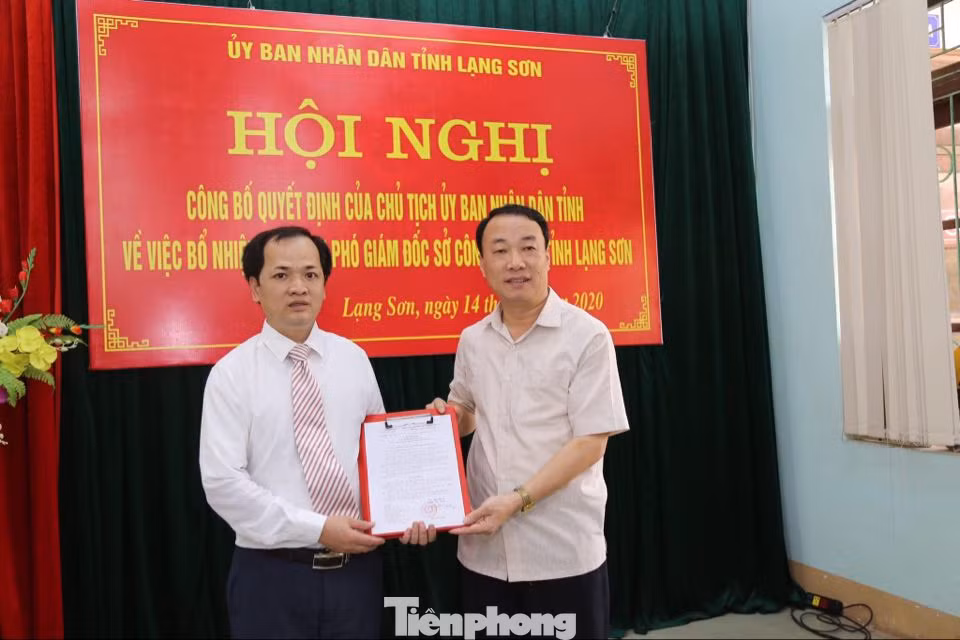 Công bố bổ nhiệm các vị trí lãnh đạo ở tỉnh Lạng Sơn ảnh 1