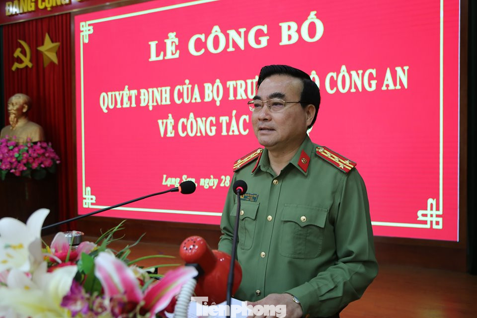 Bổ nhiệm đại tá Nguyễn Xuân Thu làm Phó giám đốc công an tỉnh Lạng Sơn ảnh 1