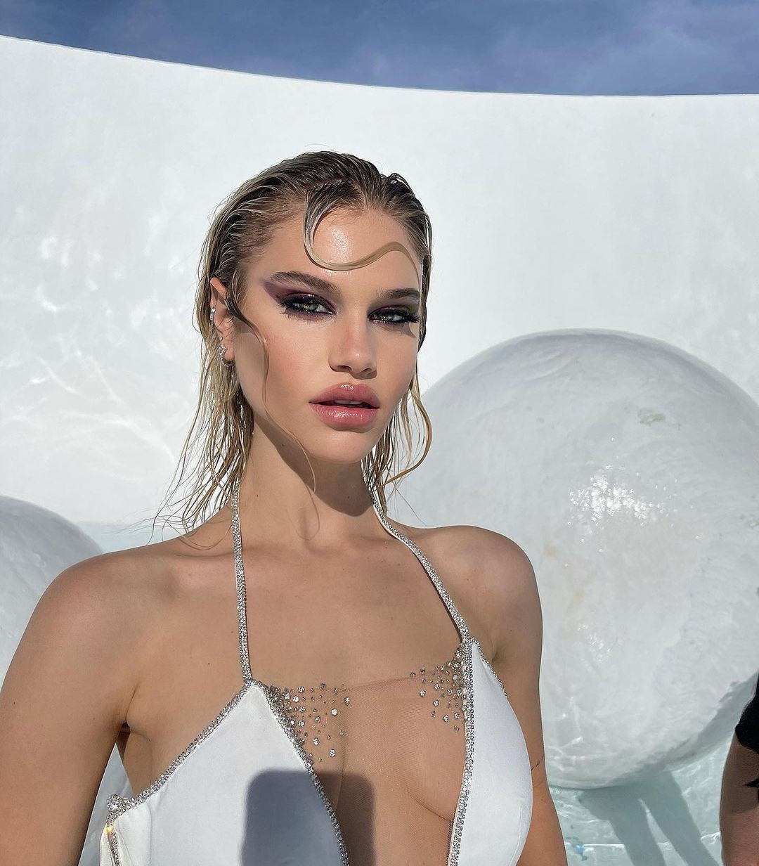 Vẻ đẹp bốc lửa của nàng mẫu Mỹ giống hệt bạn gái 'Người vận chuyển' ảnh 4