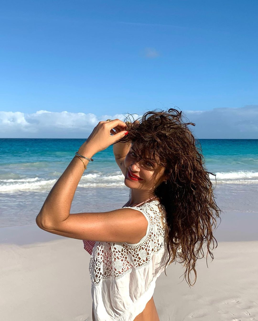 Hoa hậu Hoàn vũ Đan Mạch trẻ đẹp ngây ngất ở tuổi ngũ tuần ảnh 3