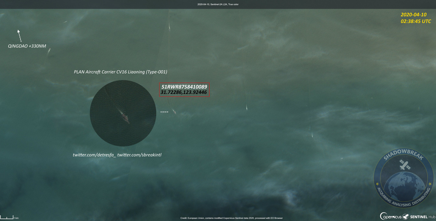 Chuyên gia xác định vị trí tàu sân bay Trung Quốc bằng cách nào? ảnh 1