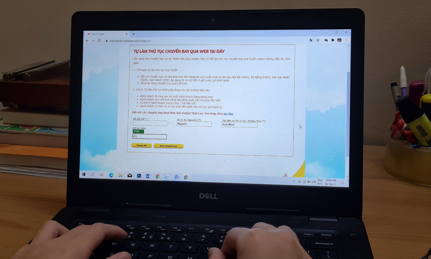 Vietjet tăng cường thủ tục trực tuyến để bảo vệ hành khách ảnh 1