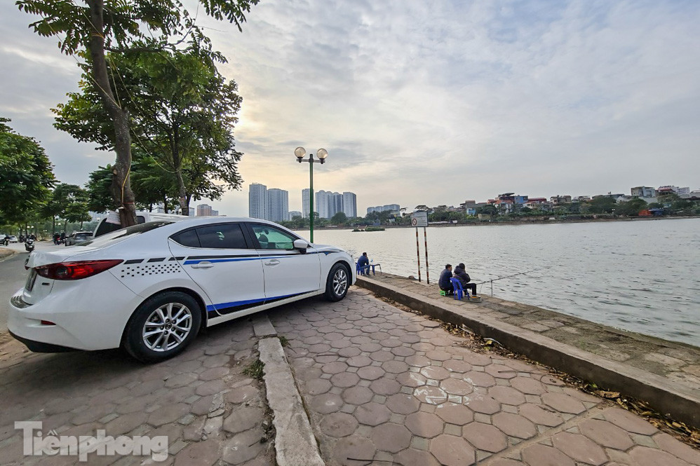 'Hô biến' hồ Định Công thành nơi câu cá dịch vụ, hốt bạc triệu mỗi ngày ảnh 14